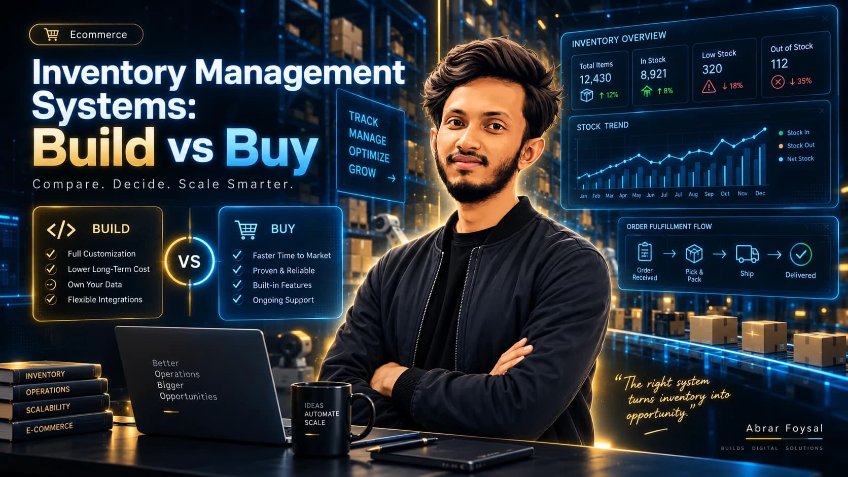 Inventory Management Systems: Build vs Buy Analysis